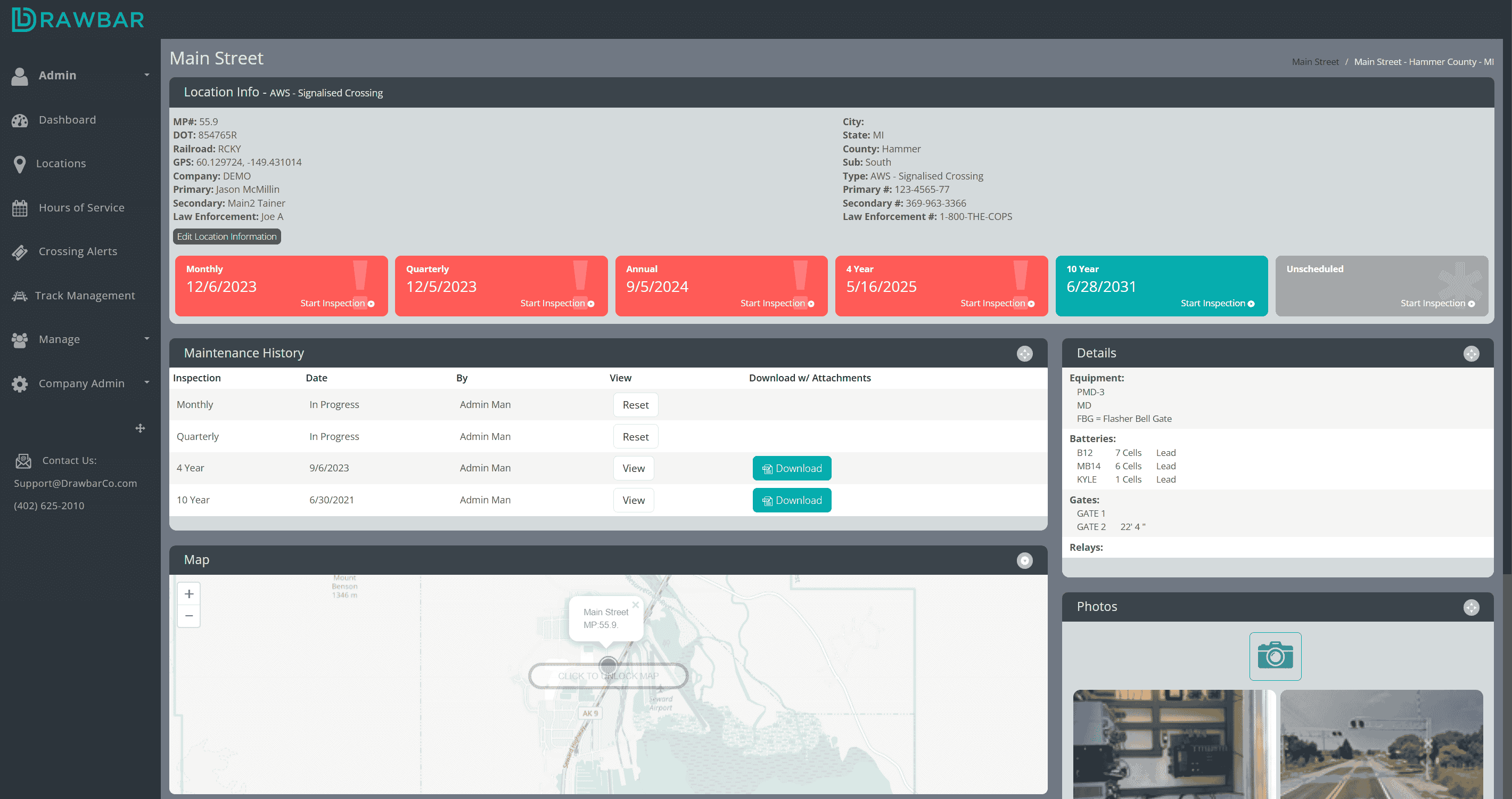 Carousel 2 - Drawbar Railroad Software